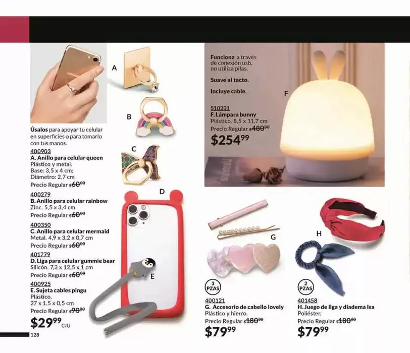 Catálogo de Avon Casa & Estilo C3 3 de enero al 3 de febrero 2025 - Pagina 128