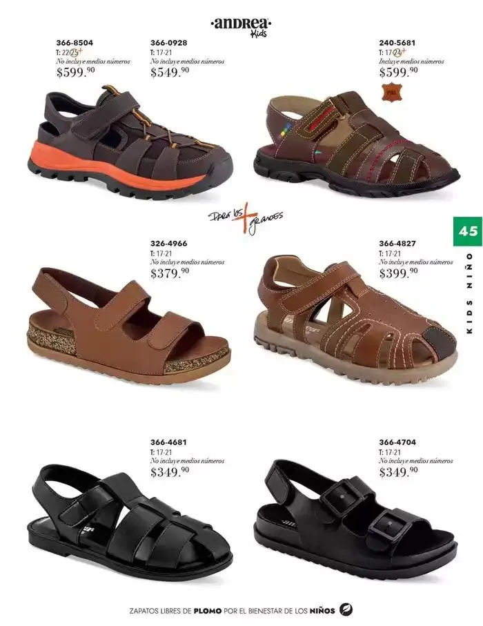Catálogo de ANDREA | INFANTIL 26 de enero al 24 de mayo 2025 - Pagina 45