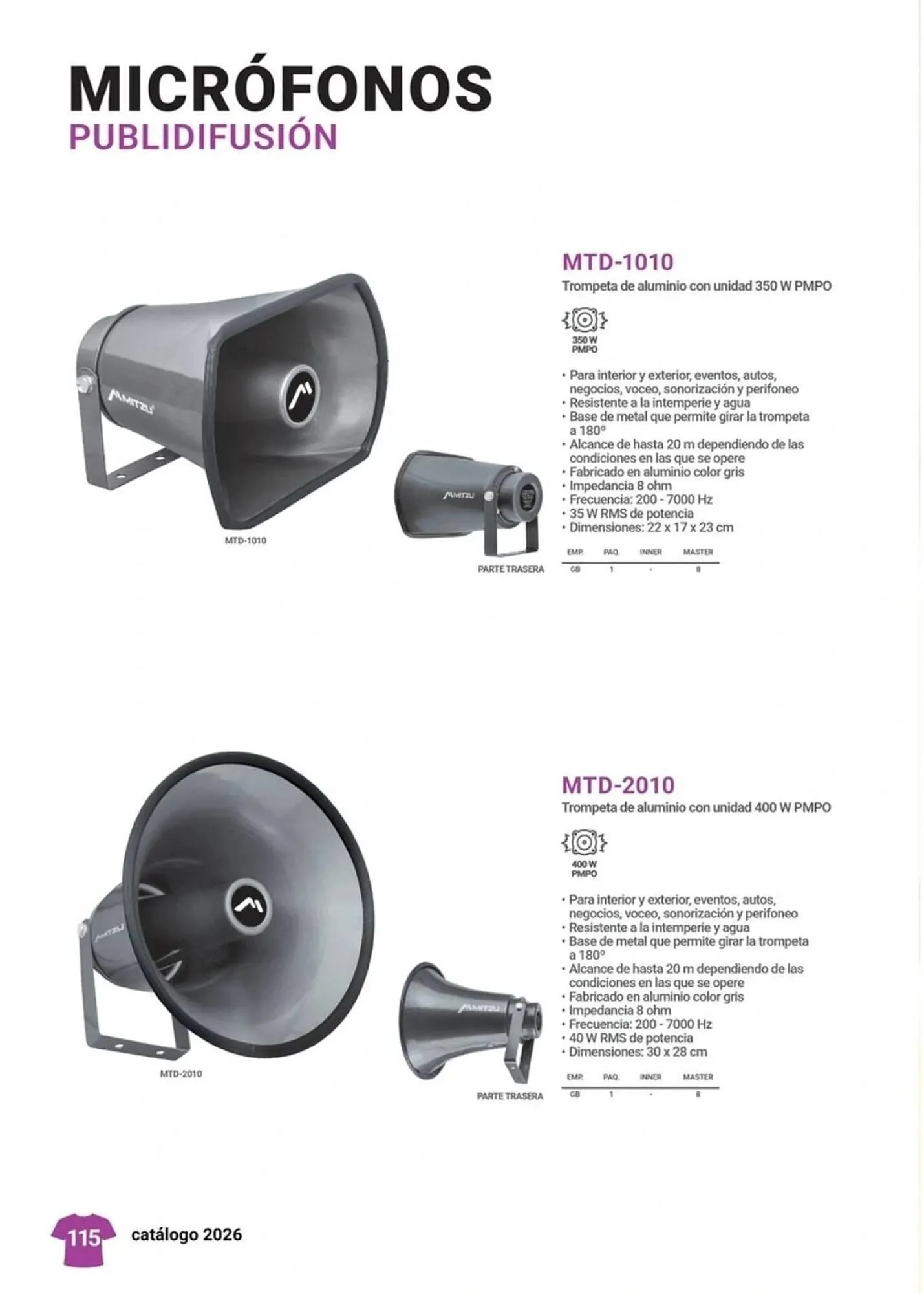 Catálogo de Catálogo Mitzu 24 de febrero al 28 de febrero 2026 - Pagina 116