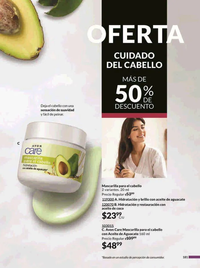 Catálogo de Avon COSMÉTICOS C10 15 de mayo al 19 de junio 2024 - Pagina 181