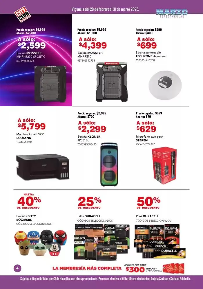 Catálogo de Marzo Espectacular 28 de febrero al 31 de marzo 2025 - Pagina 4