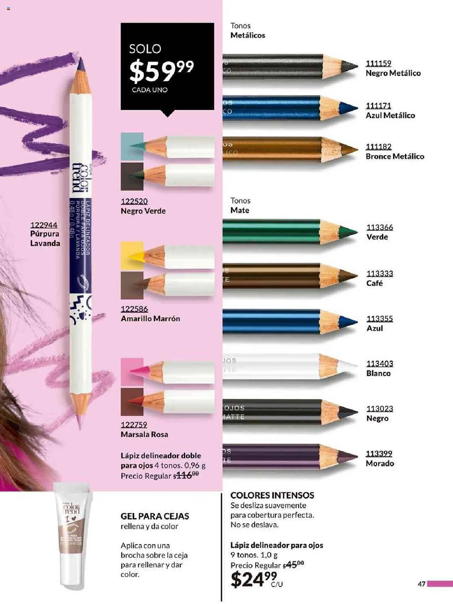 Catálogo de Catálogo Avon 14 de marzo al 22 de abril 2024 - Pagina 47