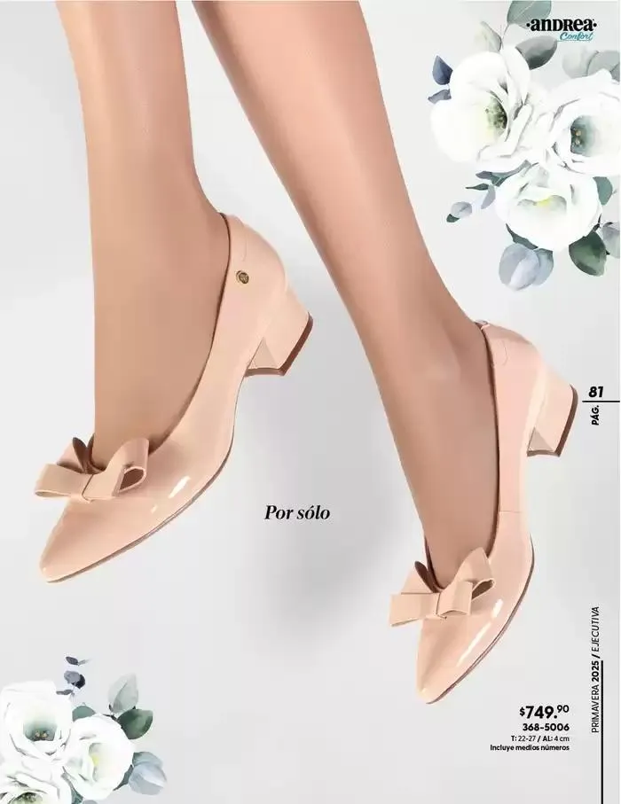 Catálogo de ANDREA | CALZADO CONFORT 26 de enero al 24 de mayo 2025 - Pagina 81