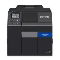 IMPRESORA DE ETIQUETAS EPSON COLORWORKS CW-C6000A, INYECCION DE TINTA A COLOR, USB, ETHERNET, CORTADOR AUTOMATICO EPSON C31CH76101