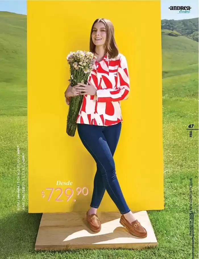 Catálogo de ANDREA | CALZADO CONFORT 26 de enero al 24 de mayo 2025 - Pagina 47