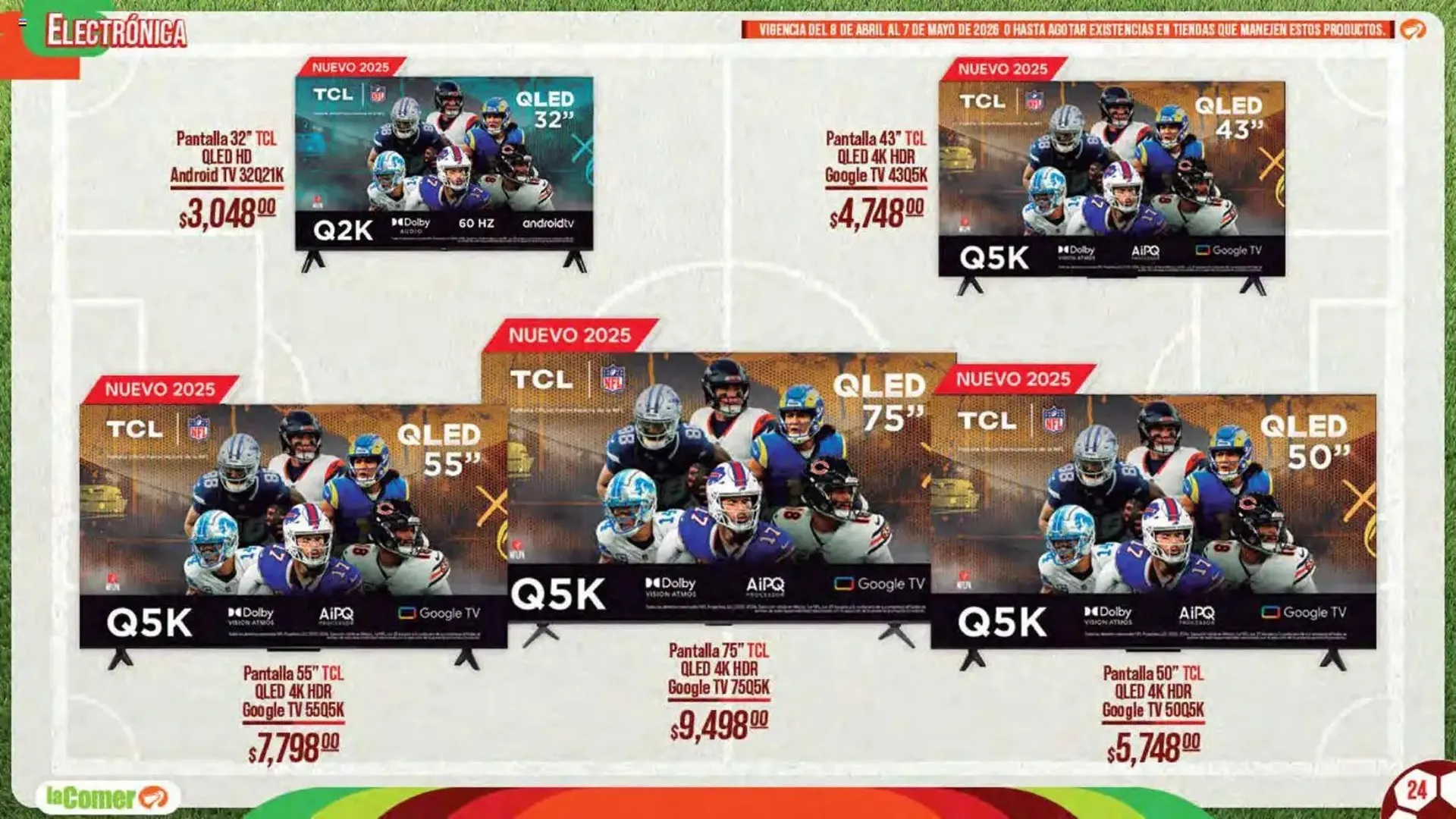 Catálogo de Folleto La Comer 8 de abril al 7 de mayo 2026 - Pagina 24