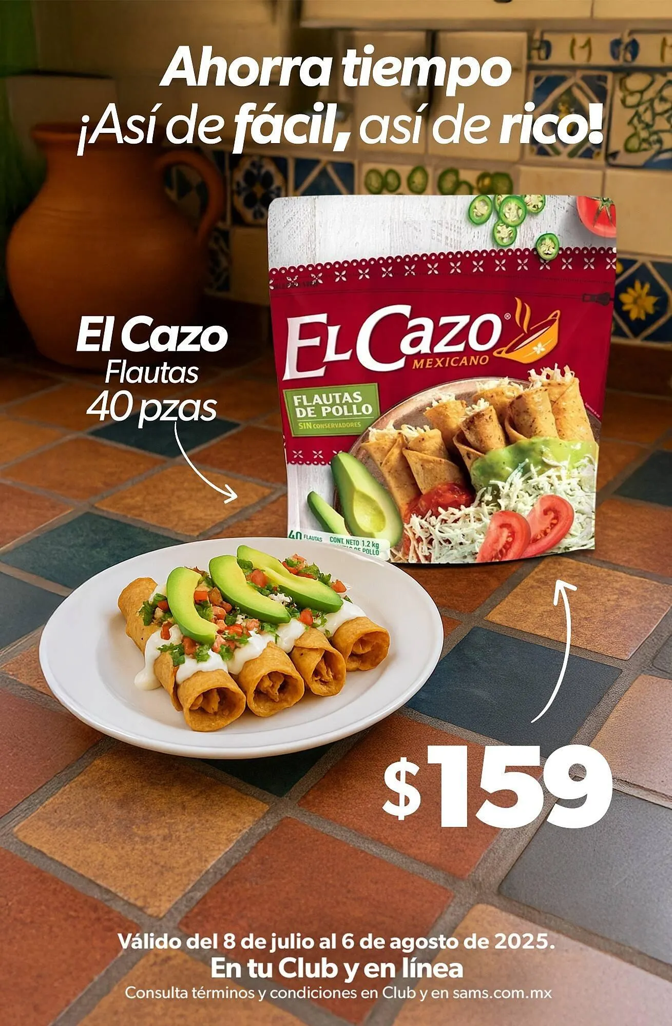 Catálogo de Catálogo Sam's Club 11 de julio al 6 de agosto 2025 - Pagina 1