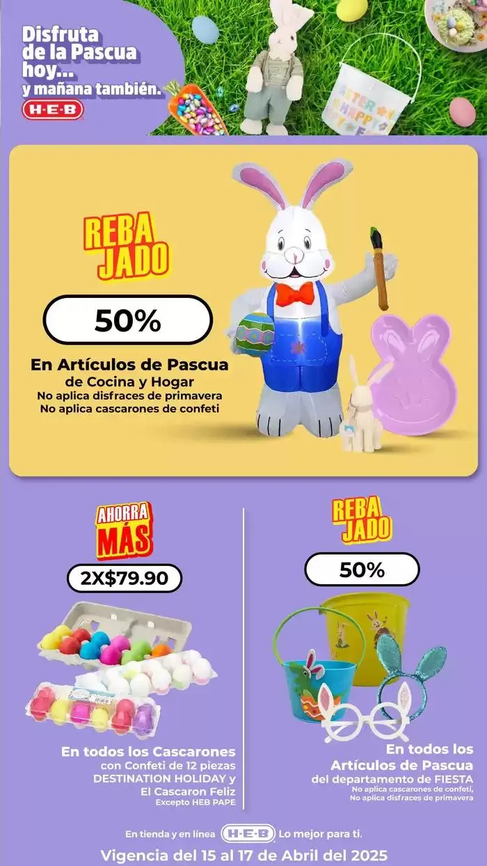 Catálogo de Ofertas HEB 15 de abril al 17 de abril 2025 - Pagina 13