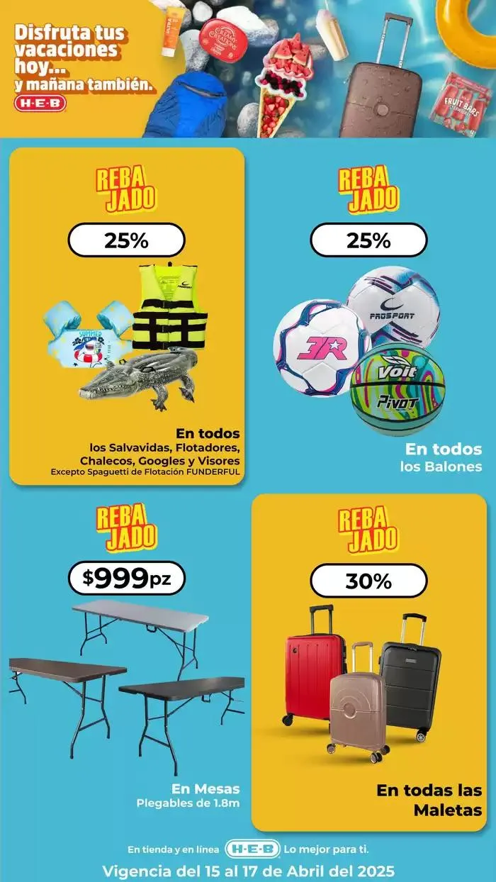Catálogo de Ofertas HEB 15 de abril al 17 de abril 2025 - Pagina 11