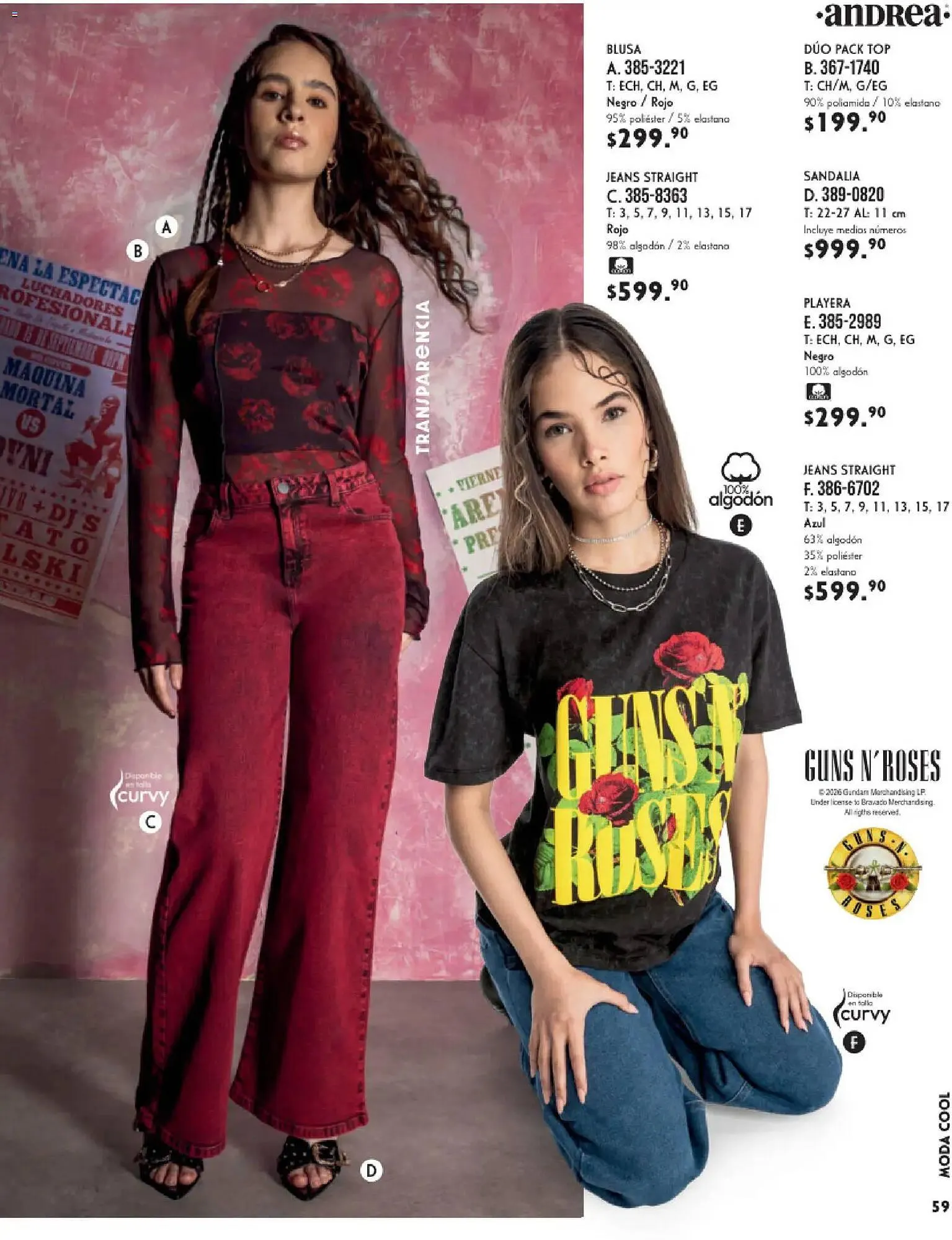 Catálogo de Catálogo Andrea 25 de enero al 1 de junio 2026 - Pagina 59