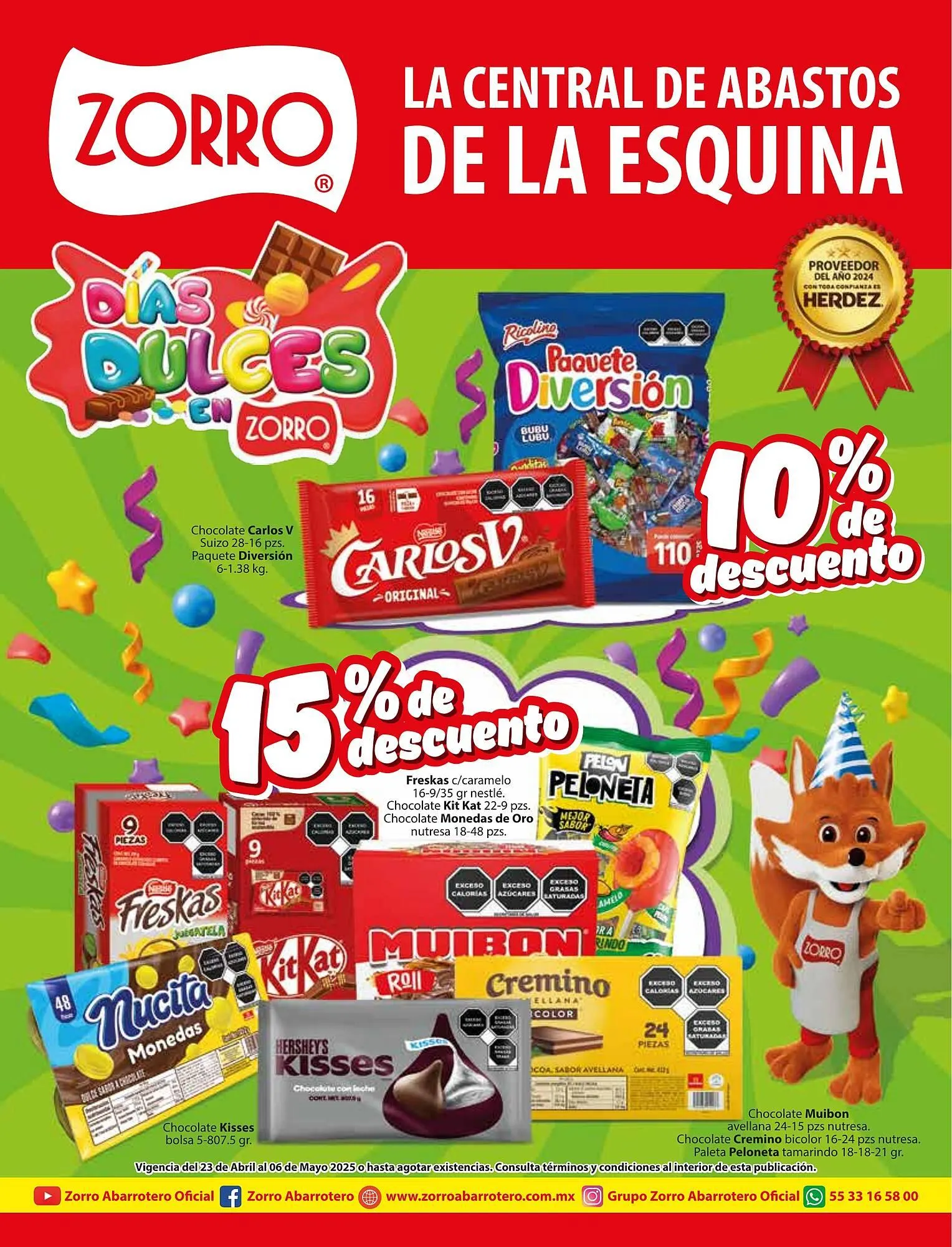 Catálogo de Catálogo Zorro 23 de abril al 7 de mayo 2025 - Pagina 1