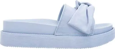 sandalia casual monocolor moño