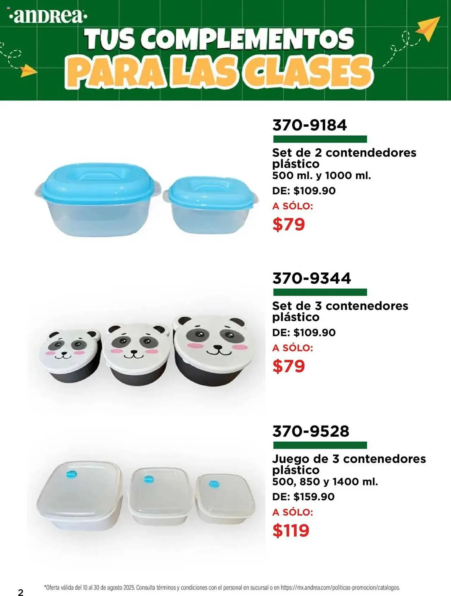 Catálogo de Catálogo Andrea 10 de agosto al 31 de agosto 2025 - Pagina 2