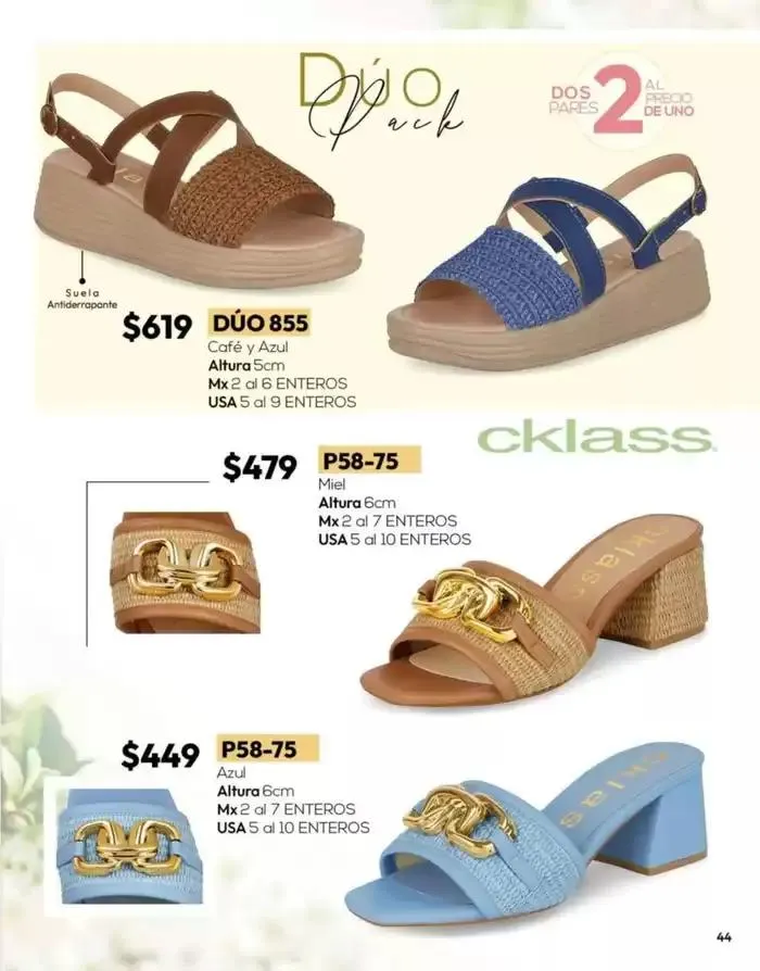 Catálogo de Catálogo Cklass 1 de marzo al 30 de septiembre 2025 - Pagina 45