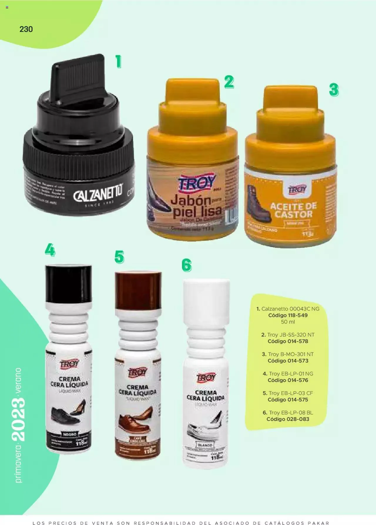 Catálogo de SC Pakar - Mujer 27 de enero al 31 de diciembre 2023 - Pagina 230