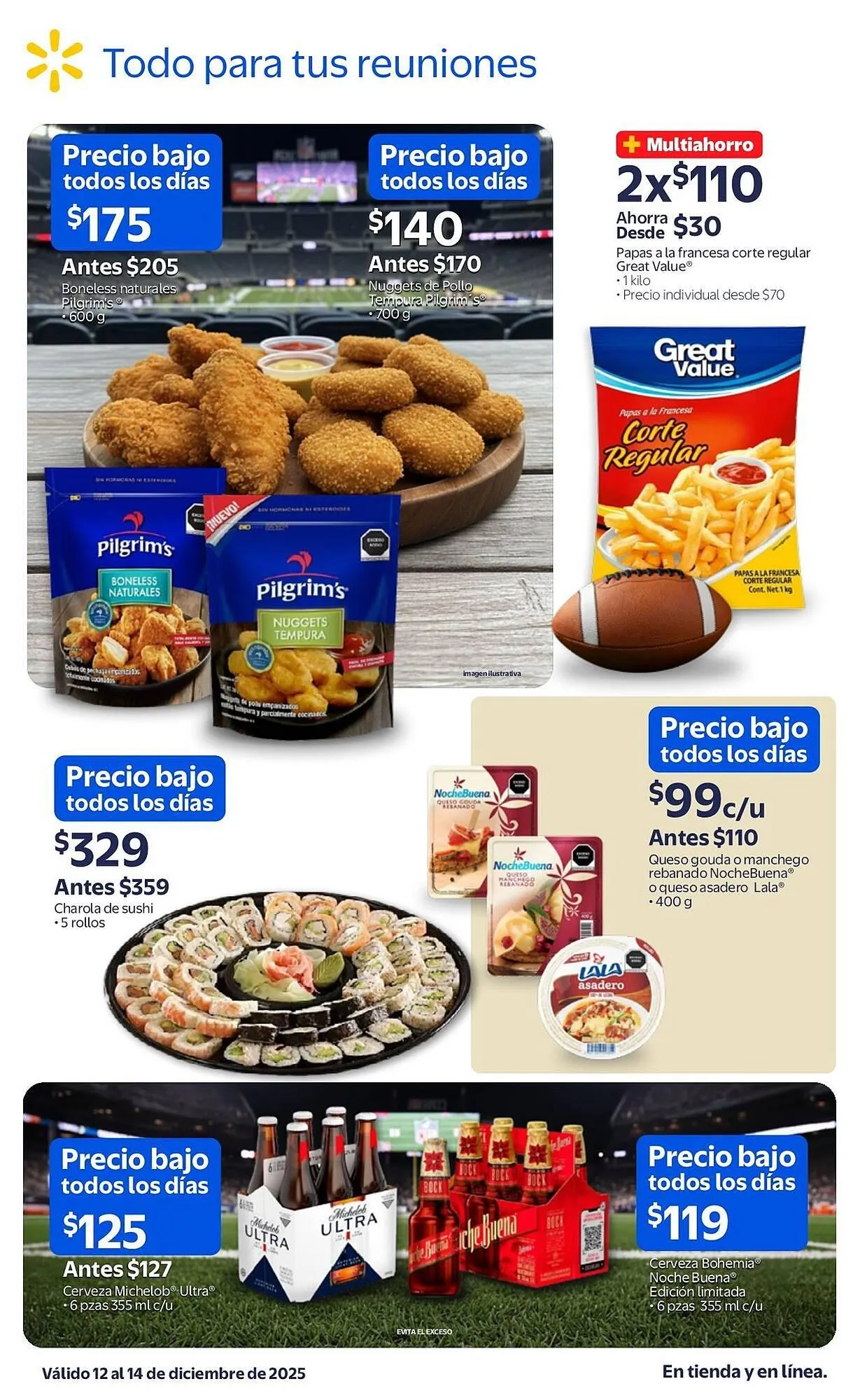 Catálogo de Folleto Walmart 12 de diciembre al 14 de diciembre 2025 - Pagina 2
