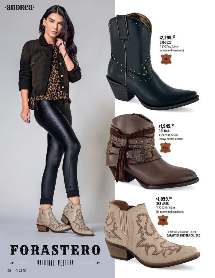 Catálogo de ANDREA - CALZADO DAMA 26 de agosto al 25 de enero 2025 - Pagina 199