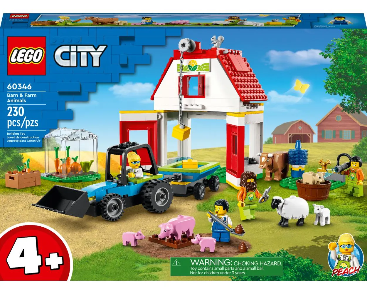 Lego City Granero y Animales de Granja 60346