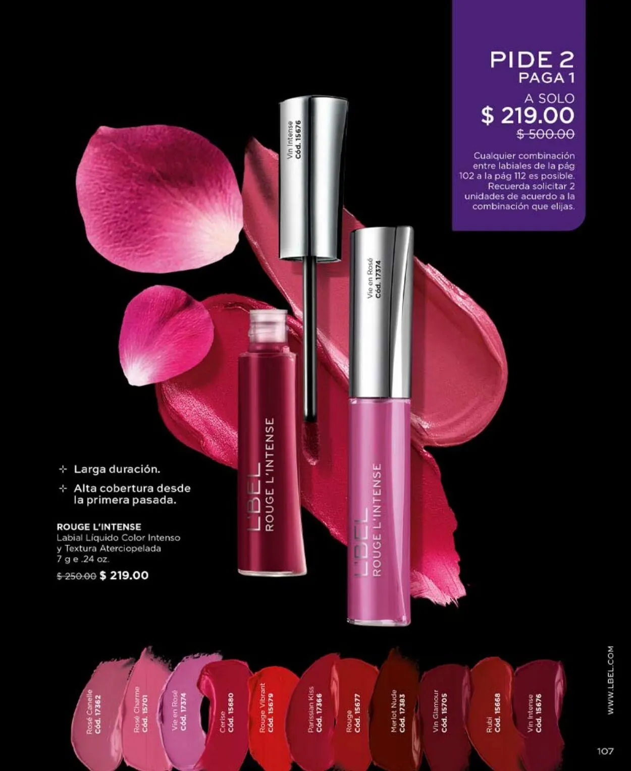 Catálogo de L'BEL 3 de abril al 30 de abril 2024 - Pagina 107