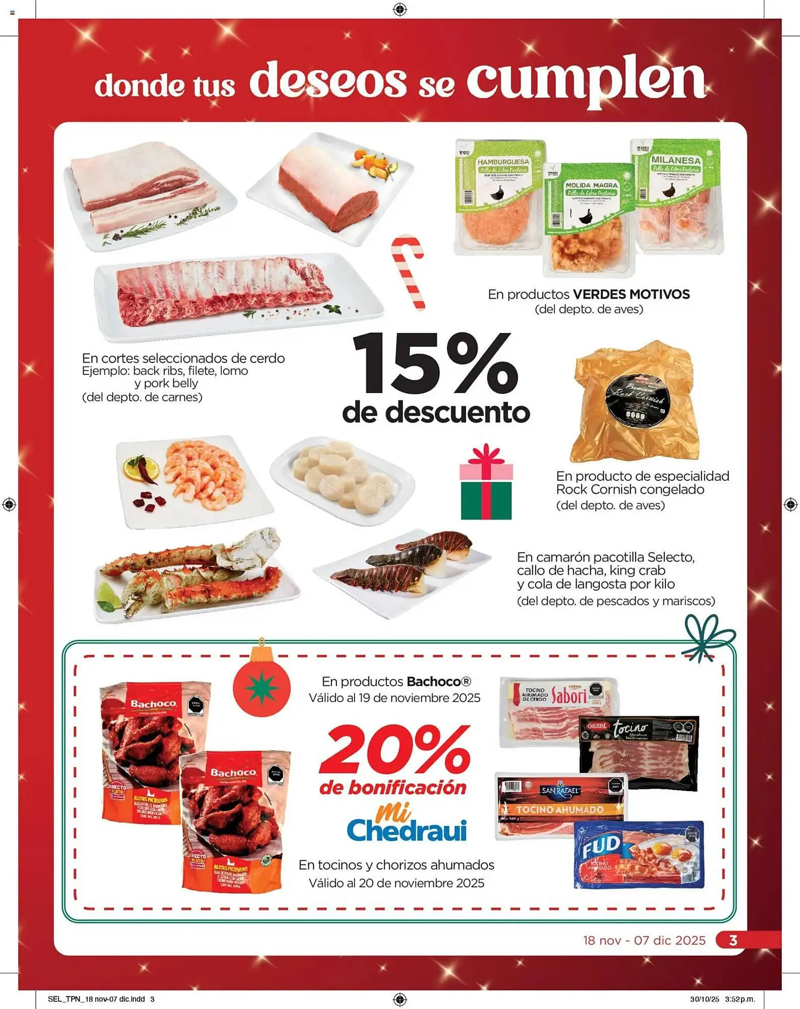 Catálogo de Folleto Chedraui 18 de noviembre al 8 de diciembre 2025 - Pagina 3