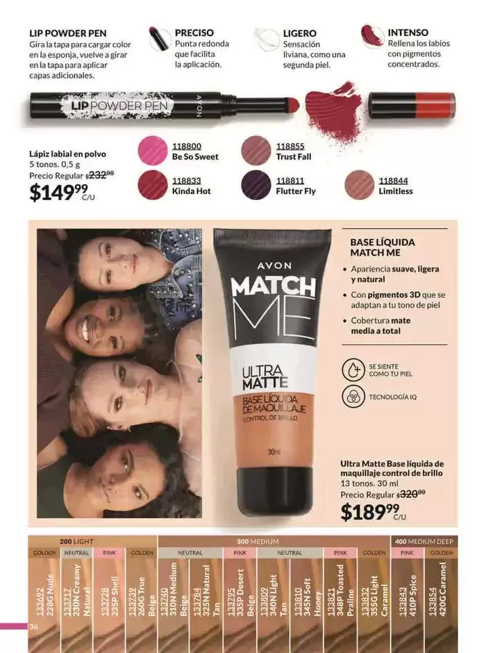 Catálogo de Avon COSMÉTICOS C5 6 de febrero al 31 de diciembre 2025 - Pagina 36