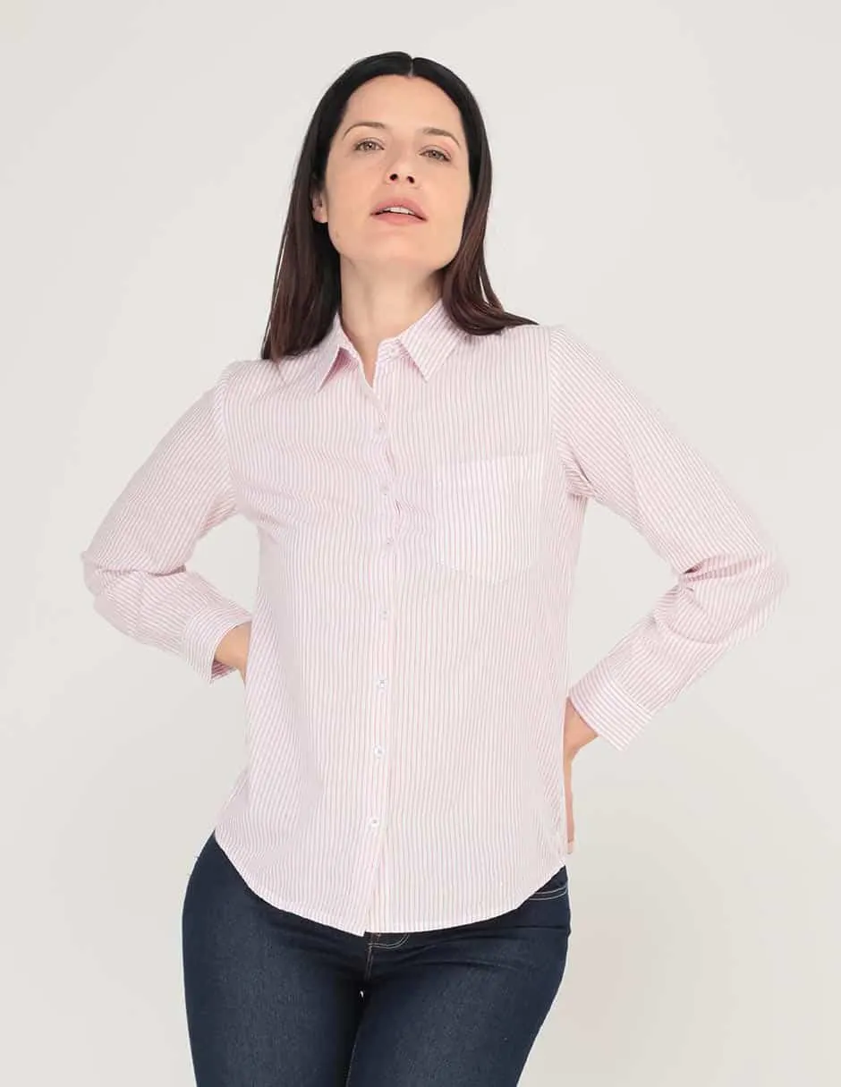Blusa Weekend manga larga para mujer