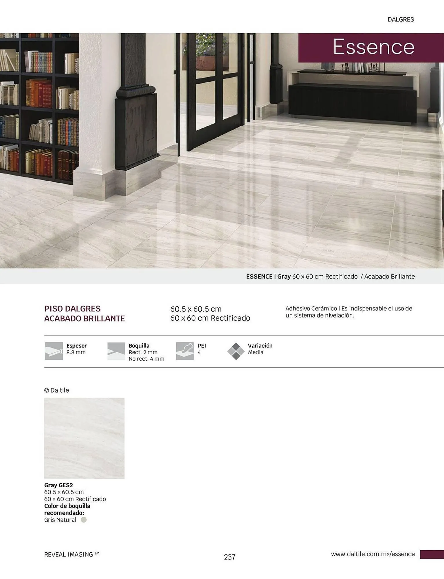Catálogo de Catálogo Daltile 1 de enero al 31 de diciembre 2024 - Pagina 237