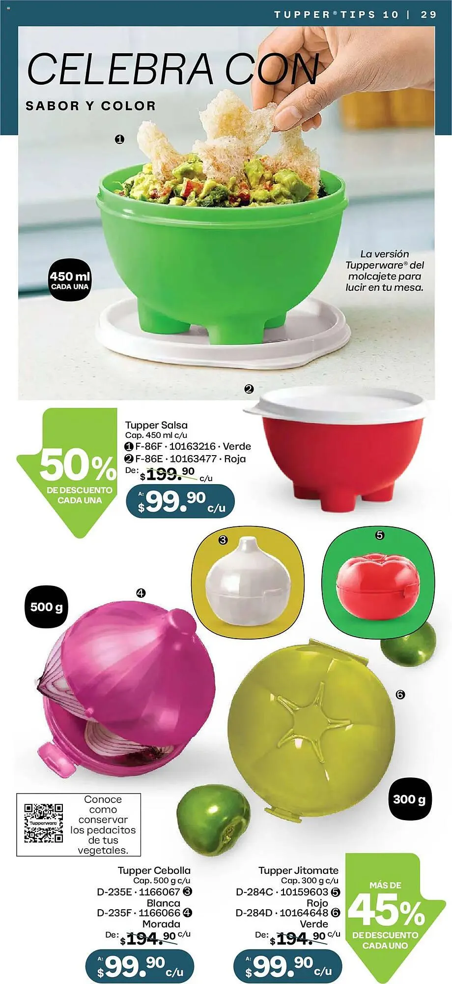 Catálogo de Catálogo Tupperware 8 de septiembre al 6 de octubre 2025 - Pagina 29