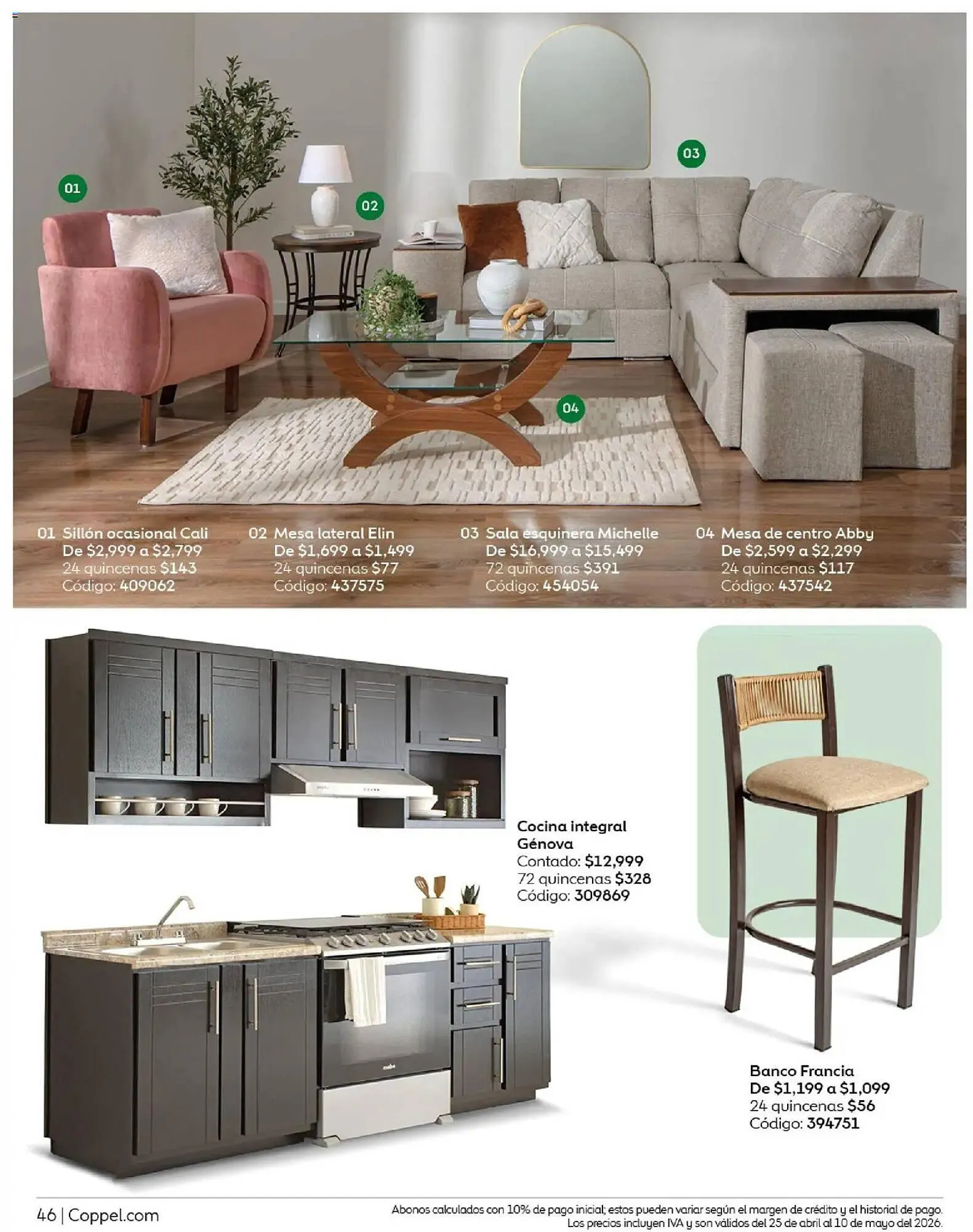 Catálogo de Catálogo Coppel 25 de abril al 10 de mayo 2026 - Pagina 46