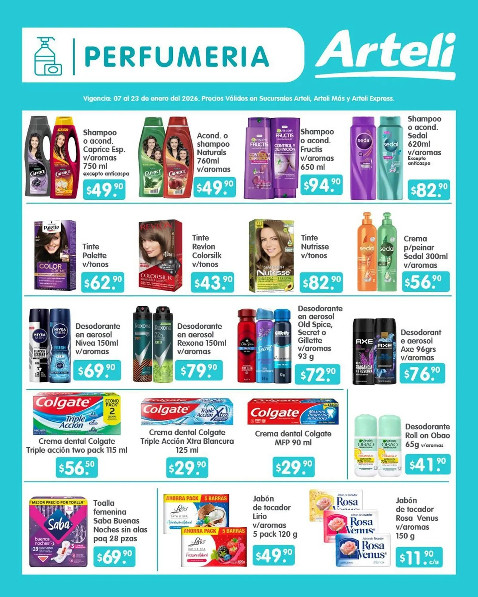 Catálogo de Folleto Arteli 7 de enero al 23 de enero 2026 - Pagina 1