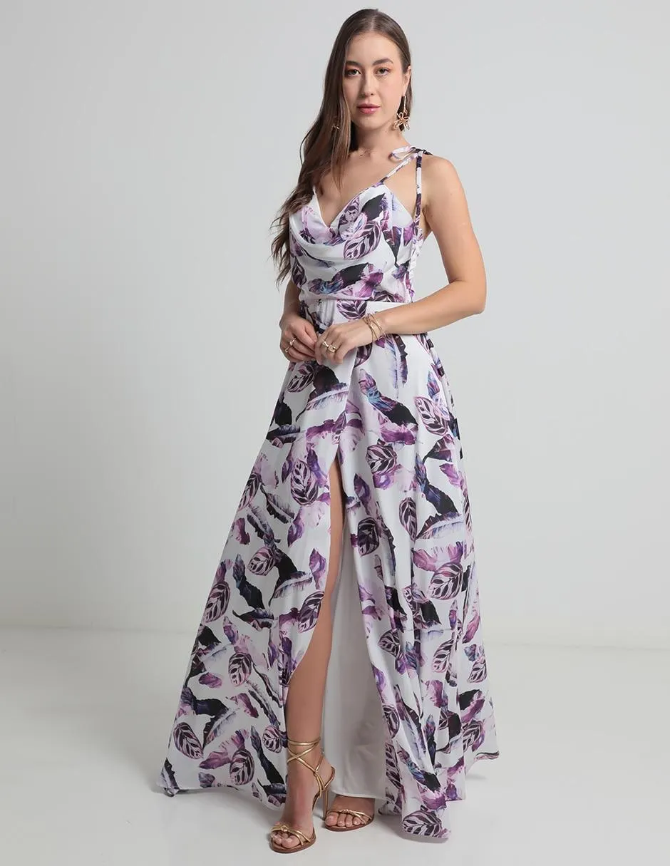 Vestido largo de fiesta Rue De La Paix escote corazón