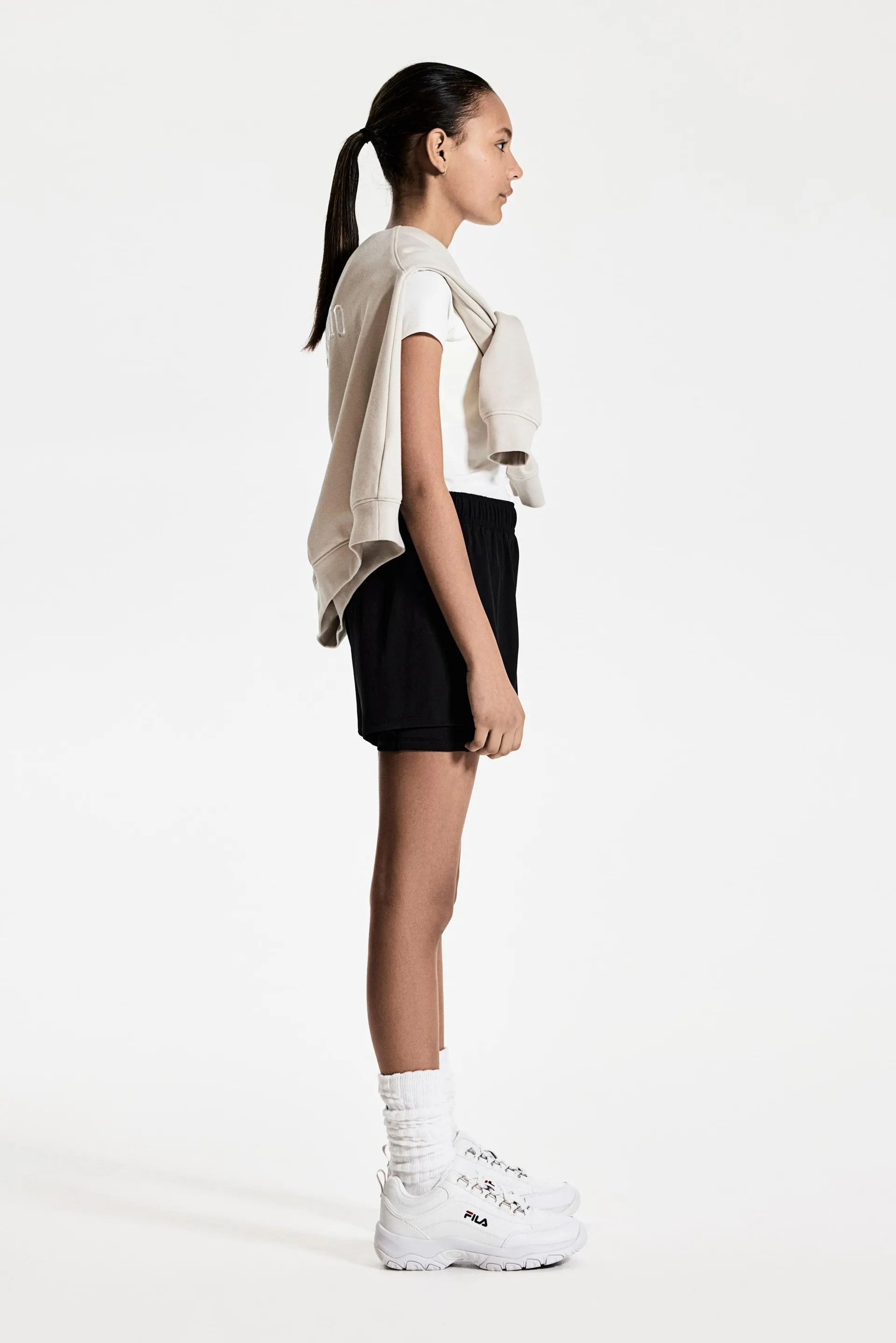 Shorts para correr de doble capa con DryMove™