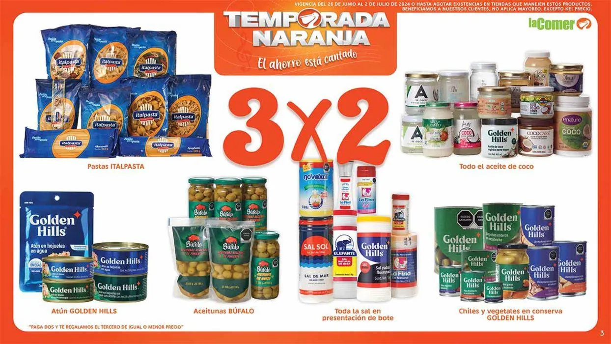 Catálogo de Temporada Naranja 26 de junio al 2 de julio 2024 - Pagina 3