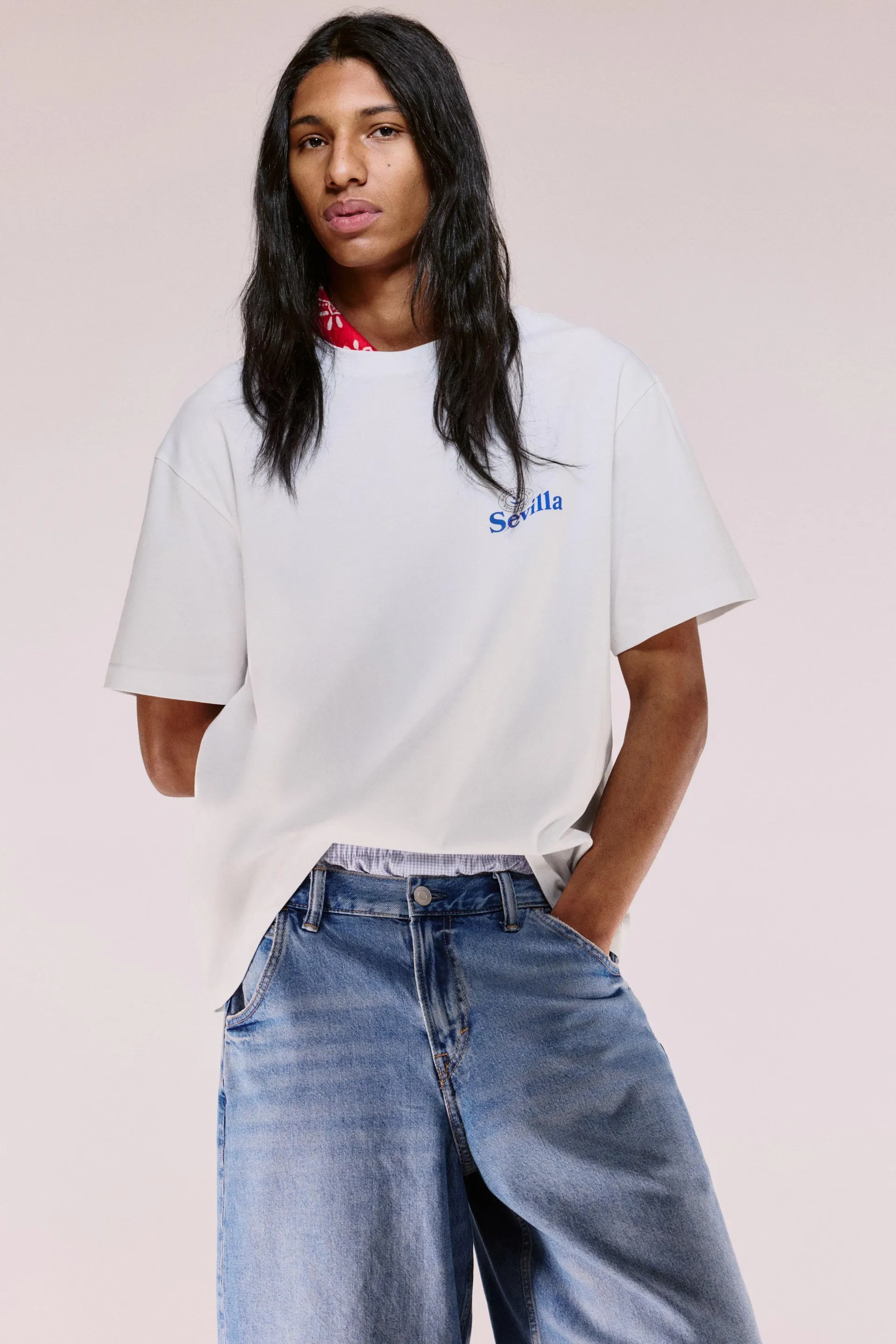 Playera Loose Fit con diseño