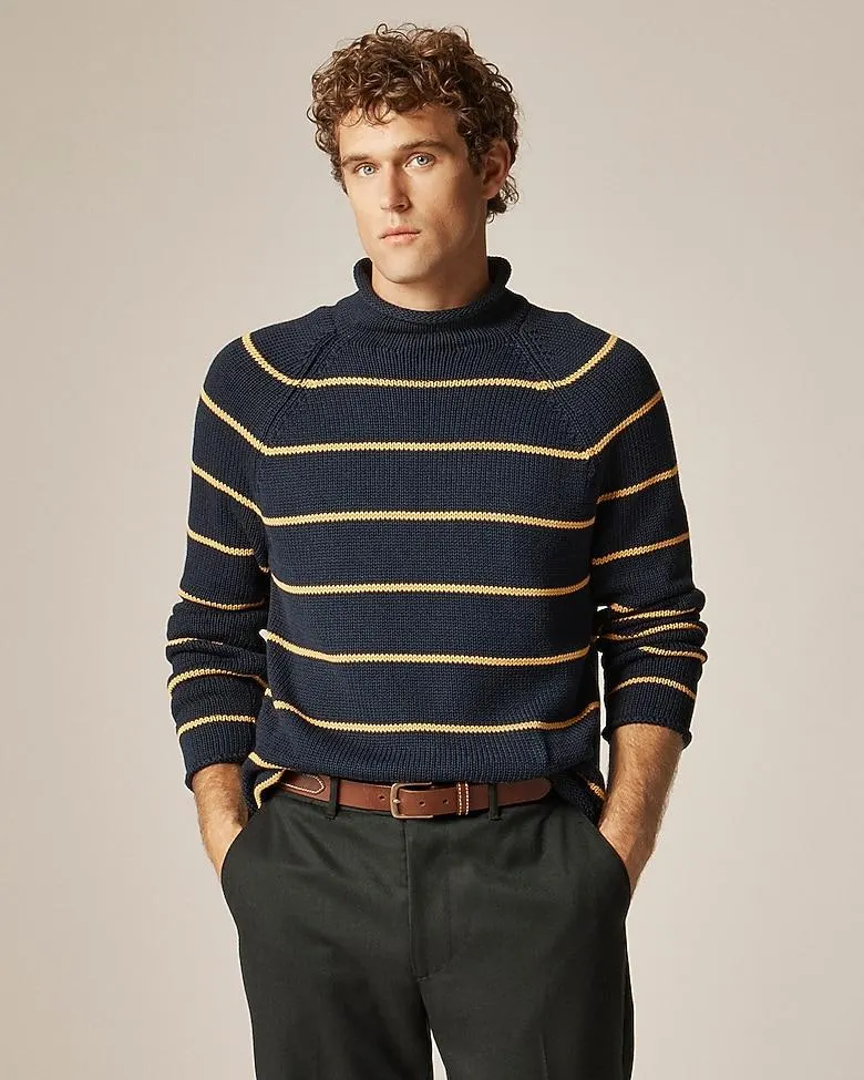 1988 Rollneck™ sweater in stripe