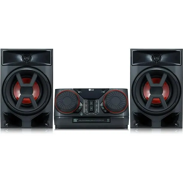 Minicomponente LG CK/43 300W USB DUAL MULTIBLUETOOTH CD Negro