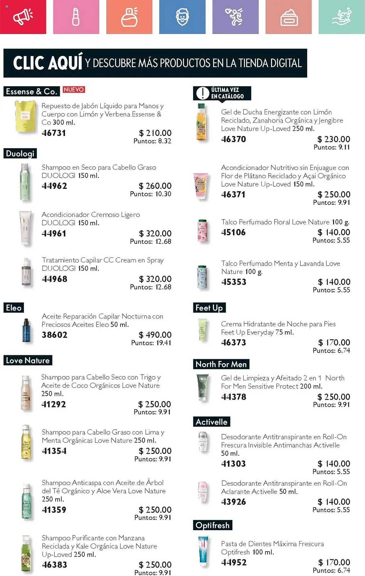 Catálogo de Catálogo Oriflame 22 de marzo al 11 de abril 2025 - Pagina 56