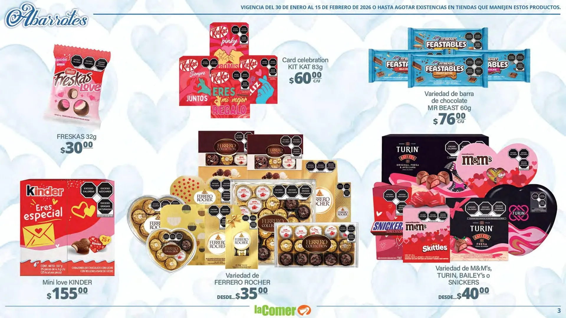 Catálogo de Folleto La Comer 30 de enero al 15 de febrero 2026 - Pagina 3