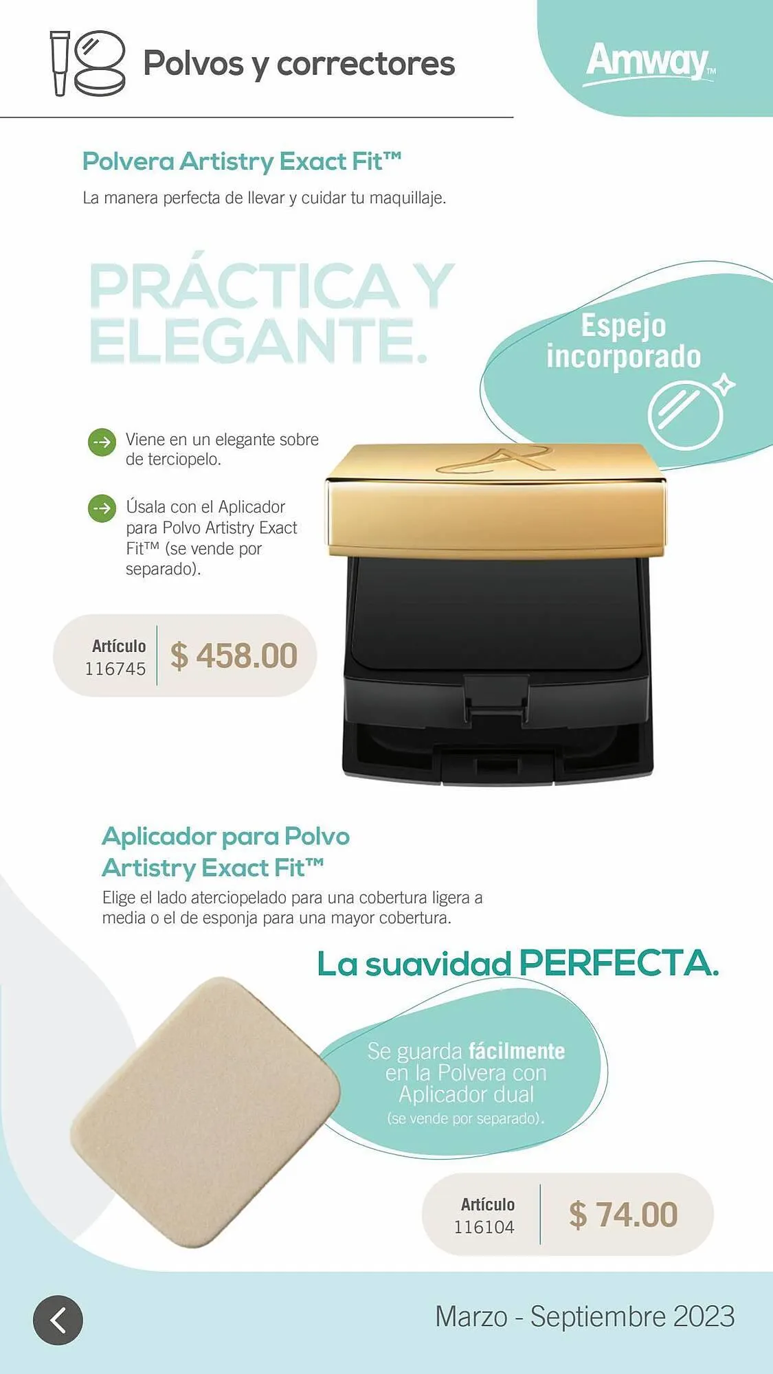 Catálogo de Catálogo Amway 5 de septiembre al 30 de septiembre 2023 - Pagina 25