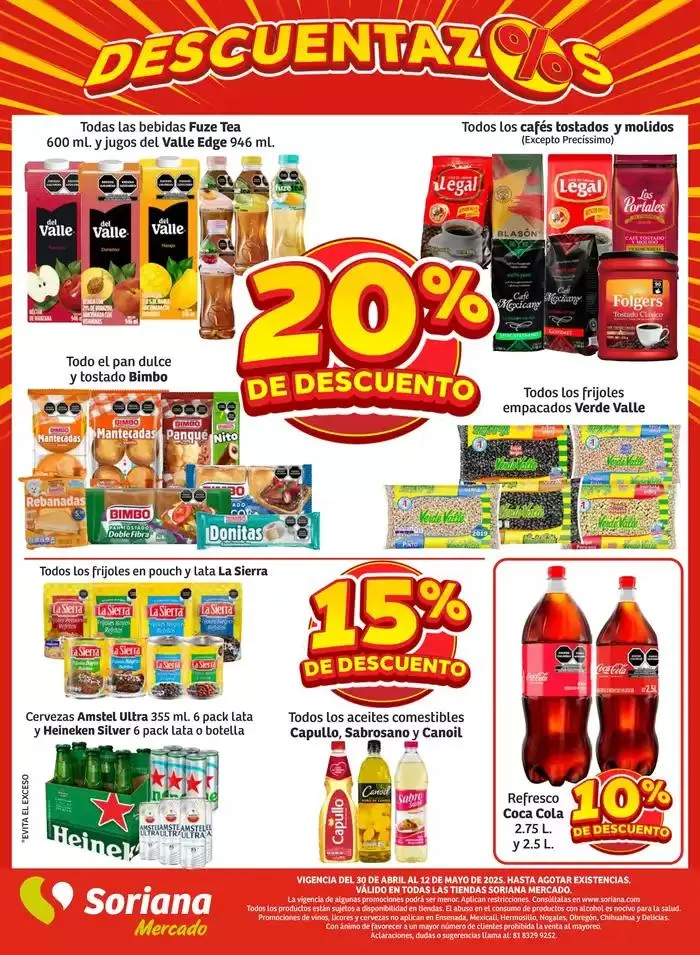 Catálogo de Descuentazos Mercado Nacional 30 de abril al 12 de mayo 2025 - Pagina 8