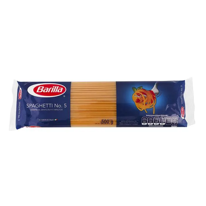 PASTA PARA SOPA SPAGUETTI MEDIANO BARILLA 500 GR.