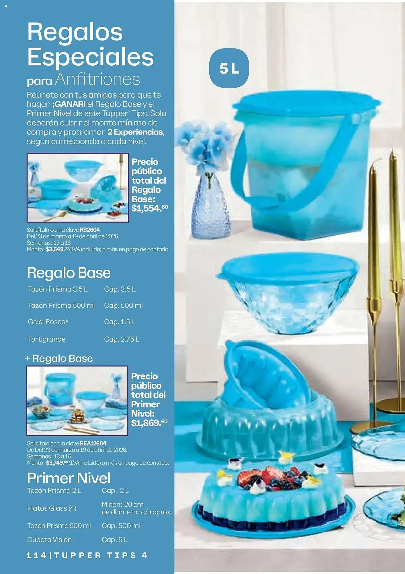 Catálogo de Catálogo Tupperware 23 de marzo al 20 de abril 2026 - Pagina 114