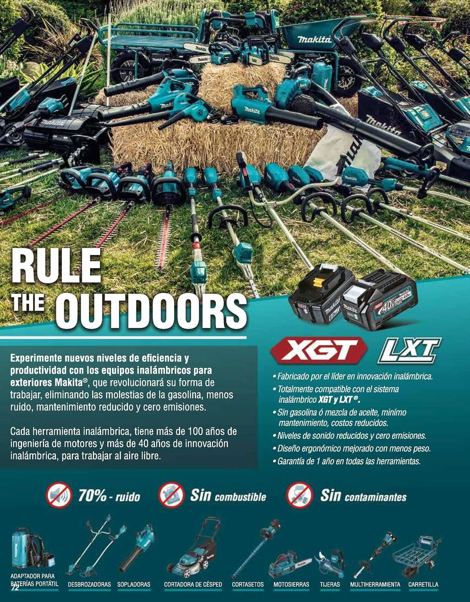 Catálogo de Catálogo Makita 12 de enero al 31 de diciembre 2026 - Pagina 72