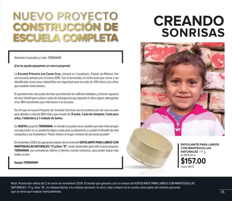 Catálogo de Folleto de mes 4 de noviembre al 30 de noviembre 2024 - Pagina 35