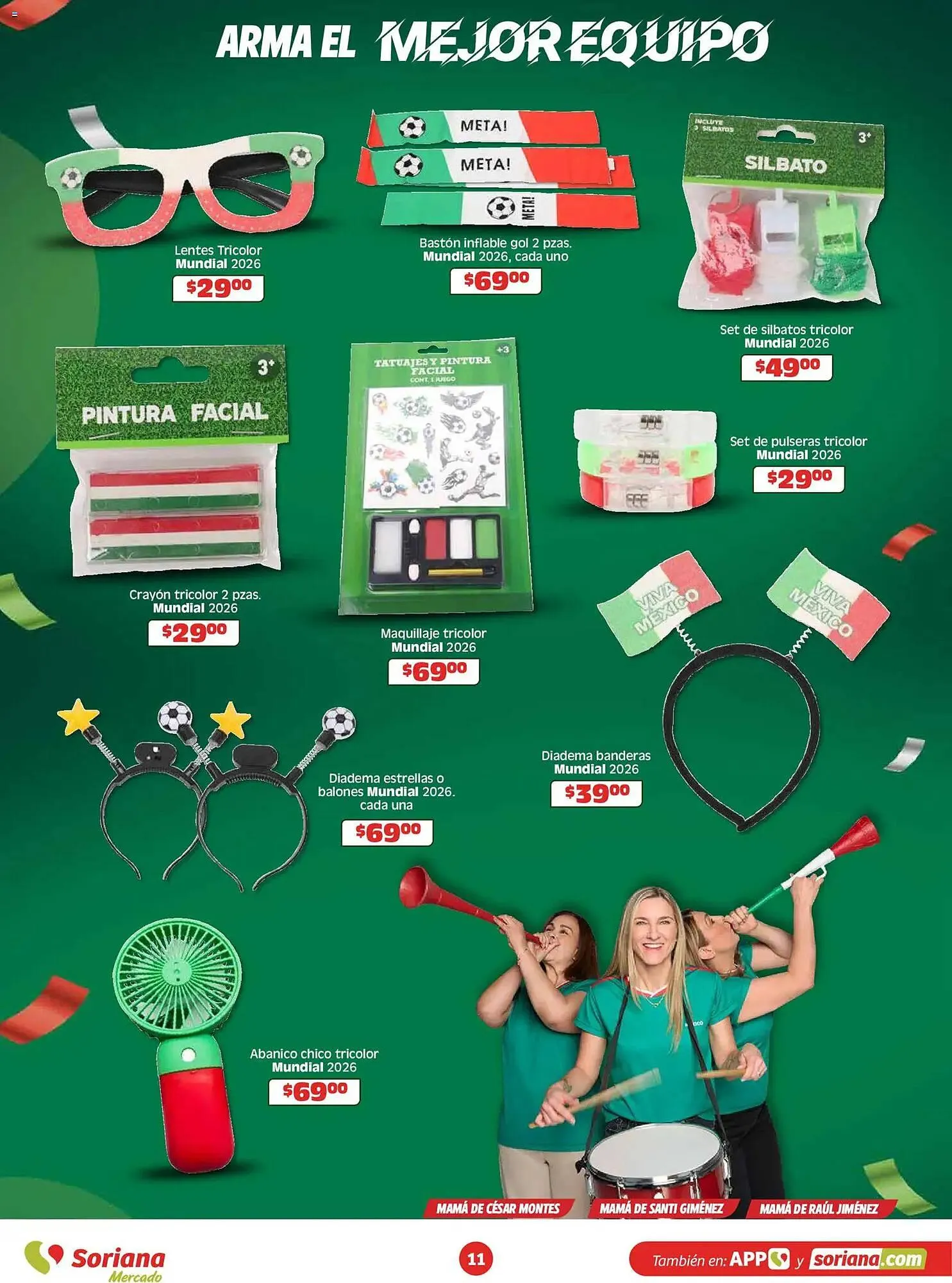 Catálogo de Folleto Soriana Mercado 15 de abril al 13 de mayo 2026 - Pagina 11