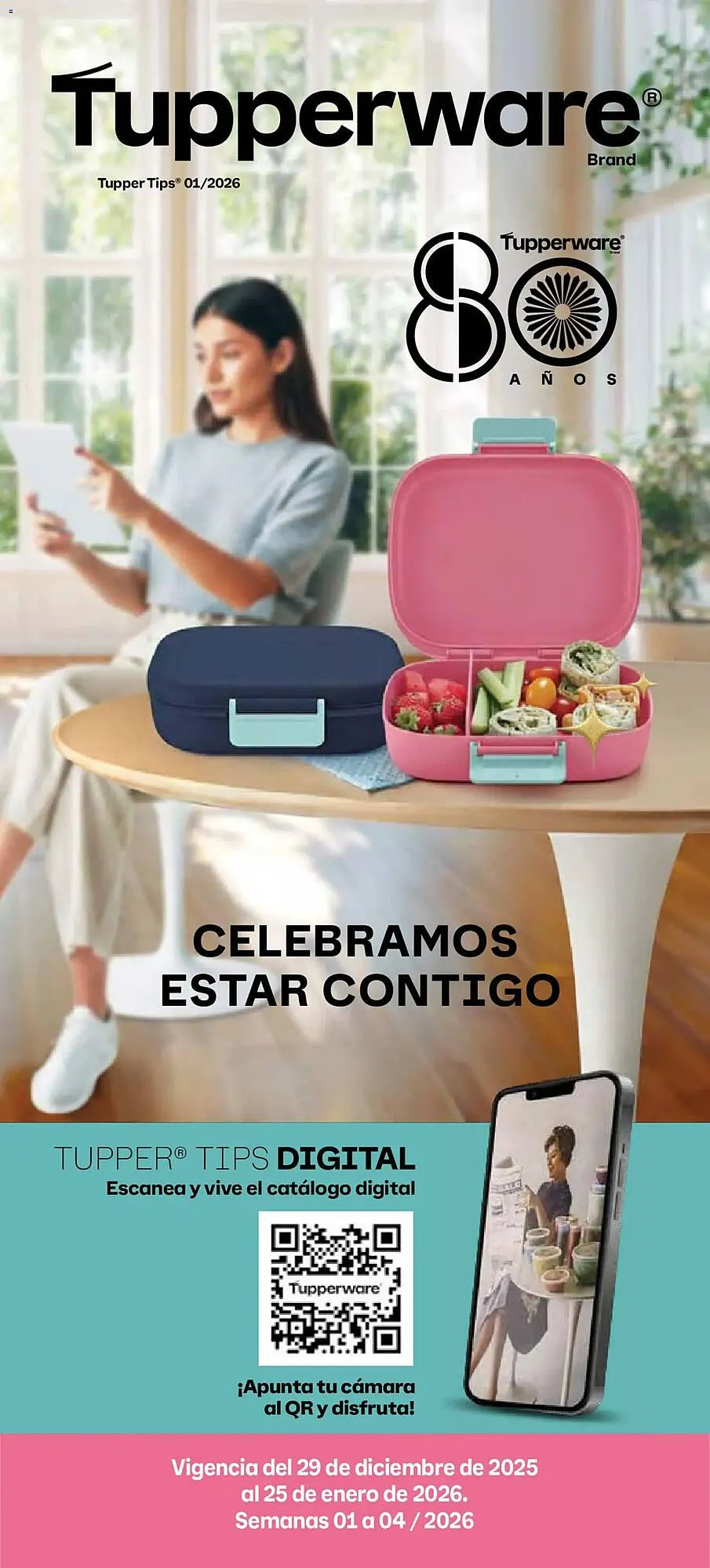 Catálogo de Catálogo Tupperware 29 de diciembre al 26 de enero 2026 - Pagina 1