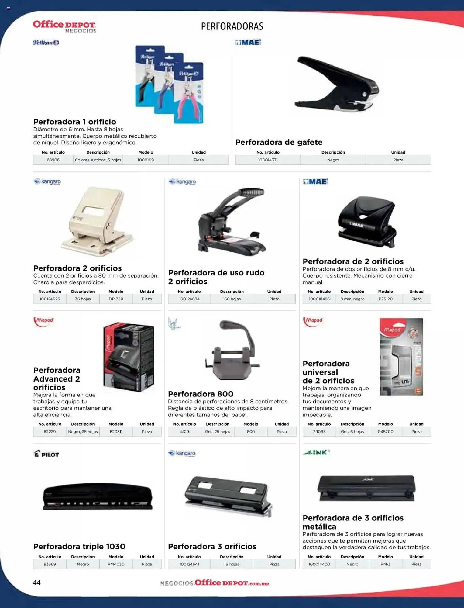 Catálogo de Catálogo Office Depot 9 de enero al 31 de diciembre 2025 - Pagina 46