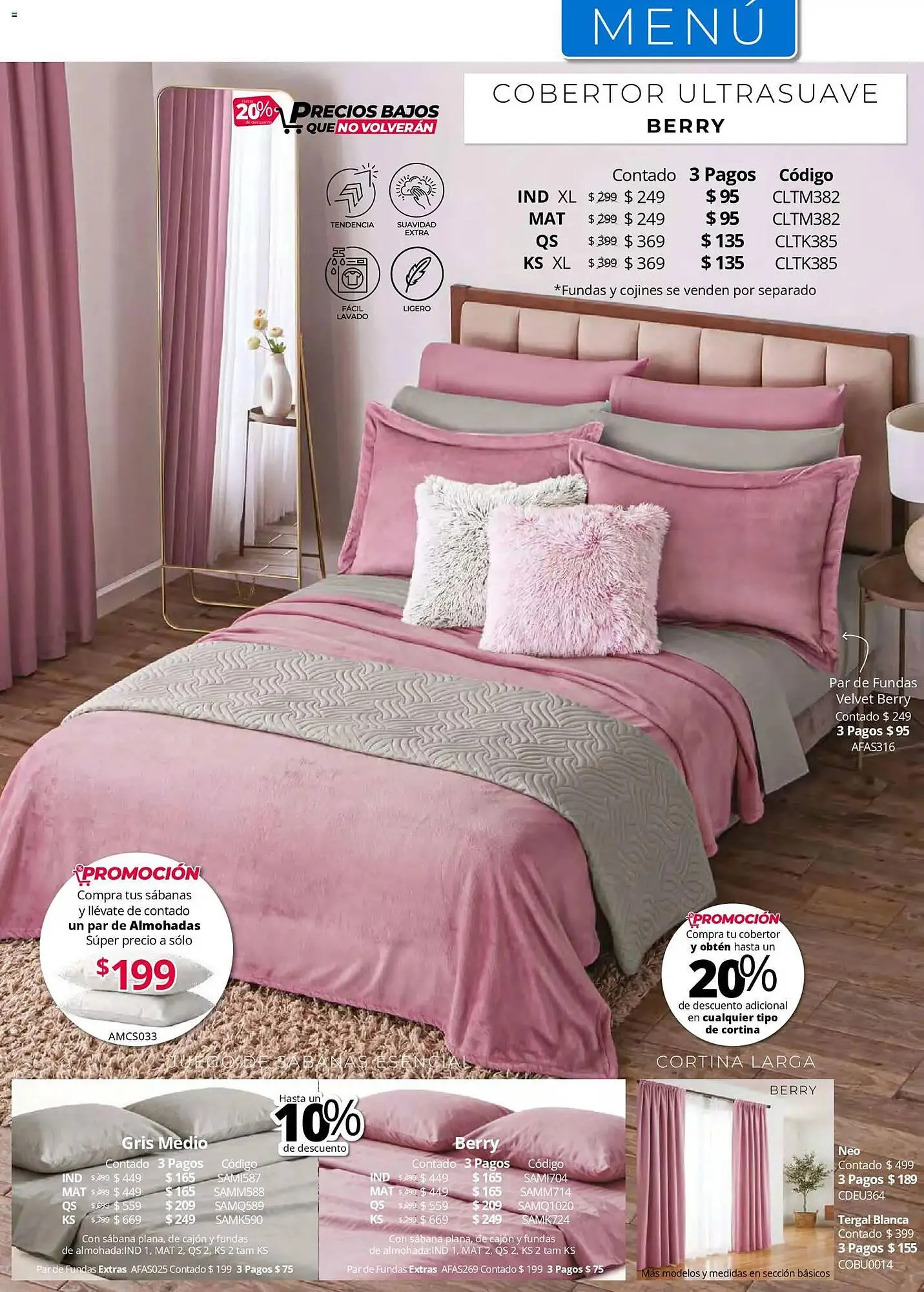 Catálogo de Catálogo Colchas Concord 1 de mayo al 1 de agosto 2026 - Pagina 257