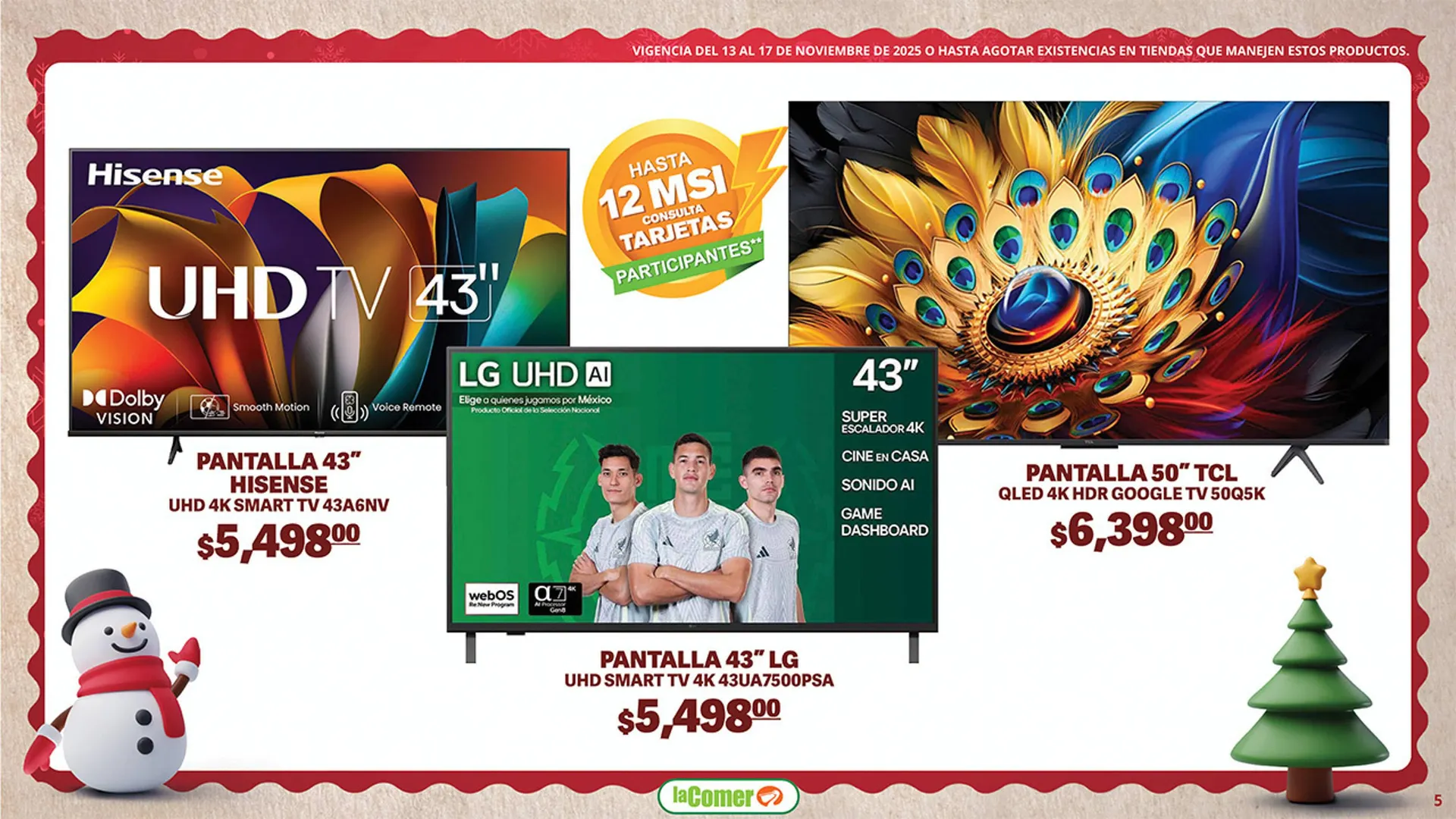 Catálogo de Folleto La Comer 13 de noviembre al 17 de noviembre 2025 - Pagina 5