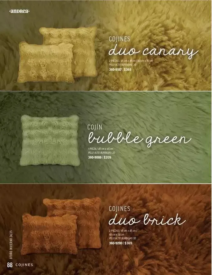 Catálogo de ANDREA - ANDREA HOME 26 de agosto al 25 de enero 2025 - Pagina 122